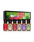 Premium Grade Fragrance Oils Set - Strawberry, Lilac, Cucumber Melon, Coconut, Gardenia, Honeysuckle - 10ml x 6 Pack - Buy Online on GoSupps.com