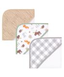Hudson Baby Unisex Cotton Rich Hooded Towel - Woodland Theme - Buy Online on GoSupps.com