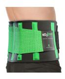 MediBrace II Lower Lumbar Belt - XX-Large (40-47) Back Support Brace for Pain Relief, Sciatica, Hernia, Spinal Stenosis - Medical Grade Posture Corset in Spring Green - Buy Online on GoSupps.com