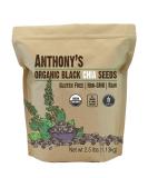 Anthony's Organic Chia Seeds 2.5 lb - Gluten Free, Vegan, Raw, Keto Friendly - Buy Online on GoSupps.com