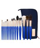 Buy Bdellium Tools Professional Makeup Brush Set - Golden Triangle Phase II 15pc with Pouch | International Shipping Available - Buy Online on GoSupps.com