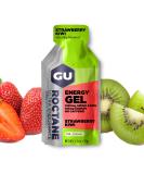 GU Energy Roctane Ultra Endurance Energy Gel 24-Count - Strawberry Kiwi Flavor - Buy Online on GoSupps.com