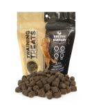 BRUTUS & BARNABY Peanut Butter & Banana Training Treats for Dogs - 8oz Pack - All-Natural Vegan Reward for Puppy Training - Buy Online on GoSupps.com