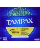 Tampax Cardboard Applicator Tampons - Regular Unscented 40 Count | International Shipping Available - Buy Online on GoSupps.com