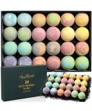 Men's Luxury Bath Bomb Gift Set - 24 Fizzy Bathbombs with Organic Oils, Vegan & Moisturizing - Natural Soap for Men 2.3 Ounce (Pack of 24) - Buy Online on GoSupps.com
