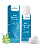 Hair Removal Spray Foam - 100% Natural Formula Painless & Effective Depilatory Cream for Body & Intimate Areas - Suitable for Women & Men - Buy Online on GoSupps.com