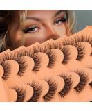 ALPHONSE 16MM Natural Look Mink False Eyelashes - 7 Pairs Pack - Buy Online on GoSupps.com
