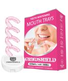 Teeth Whitening Trays for Women - Custom Fit Comfortable & Non-Bulky - 4 Moldable Mouth Trays with Case for Perfect Gel Coverage - Buy Online on GoSupps.com