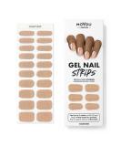 MOYOU LONDON Semi-Cured UV Gel Strips - 20 Pieces | Salon Quality Nail Foils for Manicure - Sandstorm | International Shipping Available - Buy Online on GoSupps.com