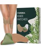 Extra Strength Herbal Heat Patches for Knee Back Neck & Shoulder - Muscle & Joint Pain Relief with Wormwood Extract - Buy Online on GoSupps.com