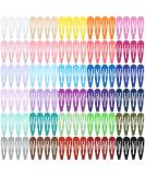 120 Pack Cinaci Anti-Slip Hair Clips - Assorted Candy Colors for Kids, Teens, and Women - Buy Online on GoSupps.com