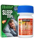 Kirkland Signature Sleep Aid Bundle - Doxylamine Succinate 25 mg 96 Tablets & Vital Volumes Sleep Tips Card | International Shipping Available - Buy Online on GoSupps.com