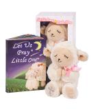 MyMateZoe Baptism Gifts for Girl, Great Christening, Dedication and Baptism Gift Set for Girl and Newborn Baby, Includes 7" Praying Lamb Plush Toy and Let Us Pray Baby Book in Keepsake Gift Box Pink - Buy Online on GoSupps.com