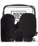 Tanning Mitt Kit - Double Sided Self Tanner Mitten for Body and Face | Includes Exfoliation Mitt | Washable and Ultra Soft Tanning Gloves for Streak-Free Tan - Buy Online on GoSupps.com