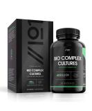 BioCultures Complex - 60 Billion CFU Probiotic Supplement for Gut Health - 17 Live Strains with Lactobacillus Acidophilus & Bifidobacterium - 60 Capsules - Buy Online on GoSupps.com