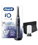 Oral-B iO8 Electric Toothbrushes For Adults Christmas Gifts For Women / Him App Connected Handle 1 Ultimate Clean Toothbrush Head & Magnetic Pouch 6 Modes Teeth Whitening 2 Pin UK Plug Black Without extra refills - Buy Online on GoSupps.com