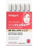 Wellgard Vitaflora Probiotics for Women - Scientifically Proven Bio Cultures for Women s Intimate Flora 30 Capsules Made in UK - Buy Online on GoSupps.com