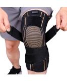 THX4COPPER Sports Compression Knee Brace for Joint Pain Relief - Large Size, Pack of 1 - Buy Online on GoSupps.com
