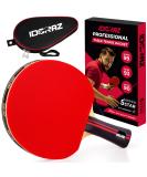 Idoraz Ping Pong Paddle Professional Racket - Table Tennis Racket with Carrying Case - ITTF Approved Rubber for Tournament Play - Best Table Tennis Paddle Single Paddle - Buy Online on GoSupps.com