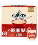 Quaker Oats Oat So Simple Original Porridge Sachets (Case of 60) 27 g (Pack of 1) - Buy Online on GoSupps.com