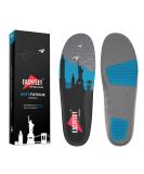 2023 Orthotic Work Insoles - Anti-Fatigue Arch Support for Plantar Fasciitis - Odor Control Cushioning Insert for Pain Relief - Work Boot Insoles for Men/Women M (9-10.5) - Buy Online on GoSupps.com