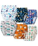 Pack of 6 Toddler Plastic Training Pants for Boys 3T | Potty Training Rubber Pants for Toddlers | Plastic Diaper Covers - Buy Online on GoSupps.com