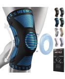 NEENCA Knee Brace Knee Compression Sleeve Support for Men Women with Patella Gel Pads & Side Stabilizers Medical Grade Knee Pads for Running Meniscus Tear ACL Arthritis Joint Pain Relief XXL Blue - Buy Online on GoSupps.com
