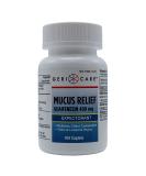 GeriCare Mucus Relief Caplets - Relieve Chest Congestion & Thin Mucus (100 Count) - Fast International Shipping - Buy Online on GoSupps.com