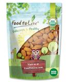 Organic Raw Almonds 5 lbs | Non-GMO, Whole, No Shell, Unpasteurized, Unsalted, Vegan, Kosher | Bulk Keto-Friendly Snack | High Protein & Vitamin E | Ideal for Almond Milk & Desserts - Buy Online on GoSupps.com