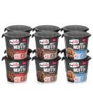 FlapJacked Mighty Muffins, Chocolate Lovers Variety, 12 Pack | 20g Protein + Probiotics - Buy Online on GoSupps.com