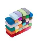 BENECREAT 37 YARDS/34M 20mm wide folding tape Elastic Stretch 34 Colors Foe Elastic Band for Baby Girl Hair tie Bottom tapes 34 Colors - Cover 34 pieces (1 Sack) - Buy Online on GoSupps.com