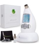 Microderm GLO Diamond Microdermabrasion Machine - Clinical Home Facial Treatment System for Clear, Firm Skin - Exfoliator for Bright Complexion - White - Buy Online on GoSupps.com