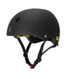 Triple Eight Dual Certified MIPS Bike Skateboard Helmet - Large/X-Large, Black Matte - Buy Online on GoSupps.com