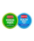 O'Keeffe's Working Hands & Healthy Feet Cream Set - 3.4oz & 3.2oz | Best Hand & Foot Care for Dry Skin - International Shipping Available - Buy Online on GoSupps.com