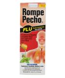 Rompe Pecho SF-FLU 6oz - Sugar-Free Cold & Flu Syrup, 6 Fl Oz - Pack of 1 - Buy Online on GoSupps.com
