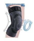 NEENCA Kids Knee Brace Sleeve - Youth Compression Support for Boys & Girls | Patella Gel Pad & Side Stabilizers | FSA/HSA Approved - Large Black - Buy Online on GoSupps.com
