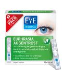 Eyemedica Euphrasia Eye Drops for Dry & Irritated Eyes Moisture Relief with Hyaluron 30 x 0.4 ml Single Doses - Buy Online on GoSupps.com
