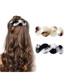 Shop Kotkiddy Large Retro Hair Clips for Women | French Vintage Automatic Hair Barrettes for Thick Hair 2 Pieces - Buy Online on GoSupps.com