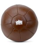 Crown Sporting Goods Vintage Soft Touch Leather Weighted Medicine Ball for Core Fitness  Resistance  Strength Training  Exercise Conditioning 4 kg (8.8 lbs) - Buy Online on GoSupps.com