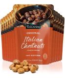 Tuscanini Premium Italian Chestnuts 3.5oz (12-Pack) - Roasted, Peeled & Ready to Eat | High Fiber & Antioxidant-Rich Snack | Product of Italy | Certified Kosher - Buy Online on GoSupps.com