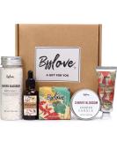 Spa Gifts for Women, BFF LOVE-5pcs Cherry Blossom Spa Gifts Box for Her, Spa Kit Gift Set for Women with Massage Oil, Scented Candle, Bath Salt, Hand Cream & Soap, Gift Baskets for Women, Mothers Day Gift - Buy Online on GoSupps.com