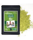 LES PAPOTEUSES | Organic Matcha Green Tea Powder - 100g | Fair Trade Chinese Green Tea - Buy Online on GoSupps.com