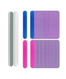 100 Pcs Disposable Nail Files 180/240 Double Sided Emery Board Nail File Buffer Set for Natural Fake Nails for Home and Salon Use with Free Nail Polishing Buffer - Buy Online on GoSupps.com