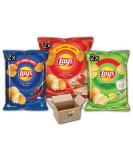 Lay's World Fusion: American Cream & Onion 2x50g India's Magic Masala 2x50g Spanish Tomato Tango 2x50g (6PCS) Grocery King - Buy Online on GoSupps.com