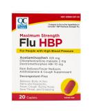 Quality Choice Maximum Strength Flu High Blood Pressure (HBP) Pain Reliever and Fever Reducer Antihistamine & Cough Suppressant Decongestant Free for People with High Blood Pressure 20 Count - Buy Online on GoSupps.com