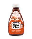 Skinny Food Co Sugar Free Sweet & Sour Sauce 425ml - Virtually Zero Calorie Sauce - Vegan & Keto-Friendly - Sugar Free Sweet and Sour Sauce - Gluten Free - Buy Online on GoSupps.com