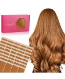 Buy If-alife 24 Inch Real Hair Tape Extensions - 40pcs 100g Auburn Ginger Invisible Skin Weft - Buy Online on GoSupps.com