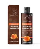 Dudes Love-Warming Bio Pumpkin Massage Oil | Non-Fatty Nourishing & Moisturizing | Ideal Gifts for Thanksgiving & Halloween | 3.38 fl oz - Buy Online on GoSupps.com