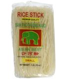 Premium Asian Rice Stick Noodles 16 oz - 3 Pack | High-Quality 1 Pound Noodles - Buy Online on GoSupps.com
