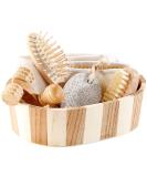 Newgen Medicals Sauna Set - 6-Piece Wellness Bath Set | Natural Sauna Accessories & Callus Remover - Buy Online on GoSupps.com